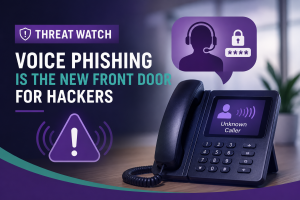Voice Phishing Is the New Front Door for Hackers