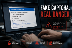 How Fake CAPTCHA Attacks Are Tricking Employees