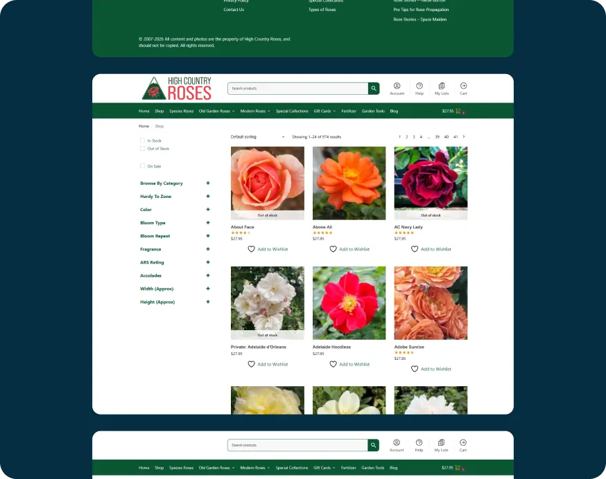 High Country Roses Case Study