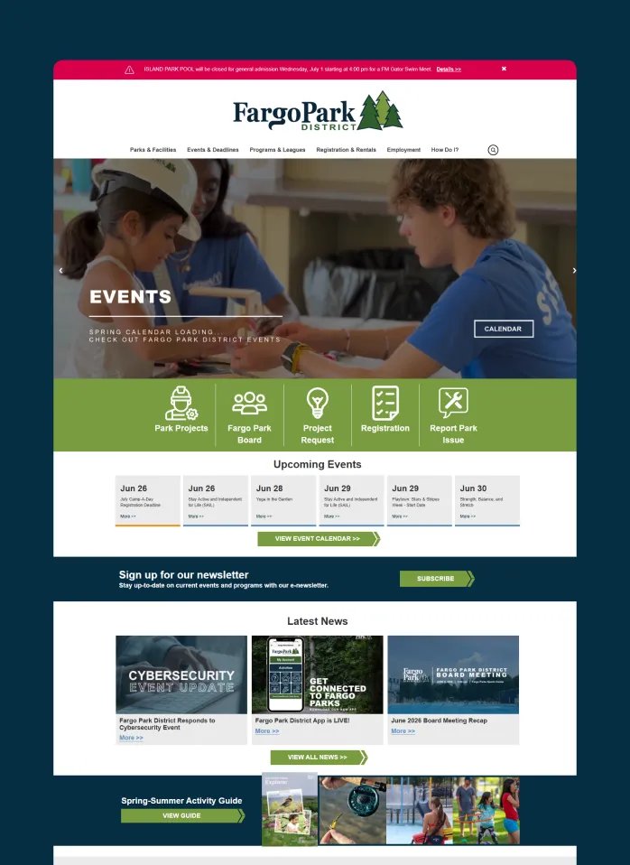 Sports news publishing platform