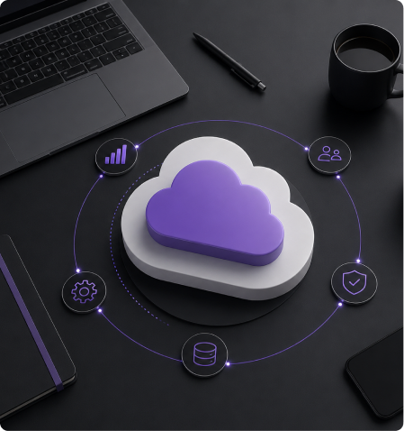 Cloud migration illustration
